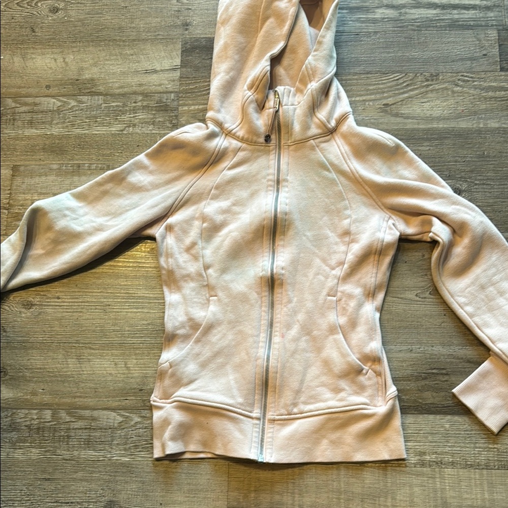 lululemon athletica Light Pink Hoodie Jacket